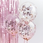 Preview: Balloons Baby Girl - Rose Gold & Pink Confetti